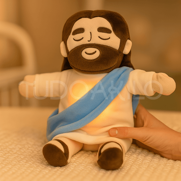 Boneco Menino Jesus Que Respira