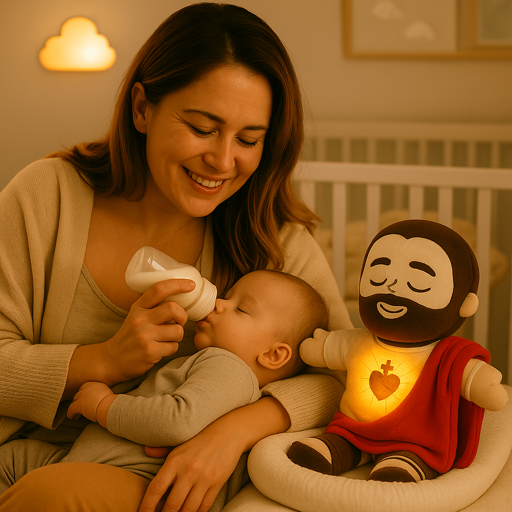 Boneco Menino Jesus Que Respira