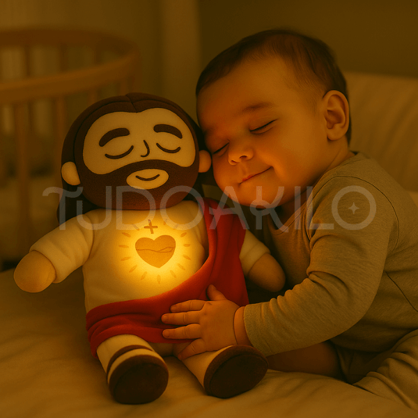 Boneco Menino Jesus Que Respira