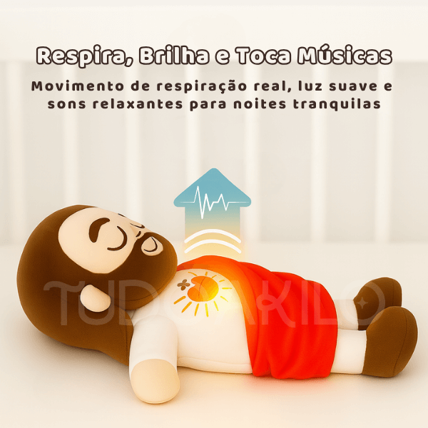 Boneco Menino Jesus Que Respira