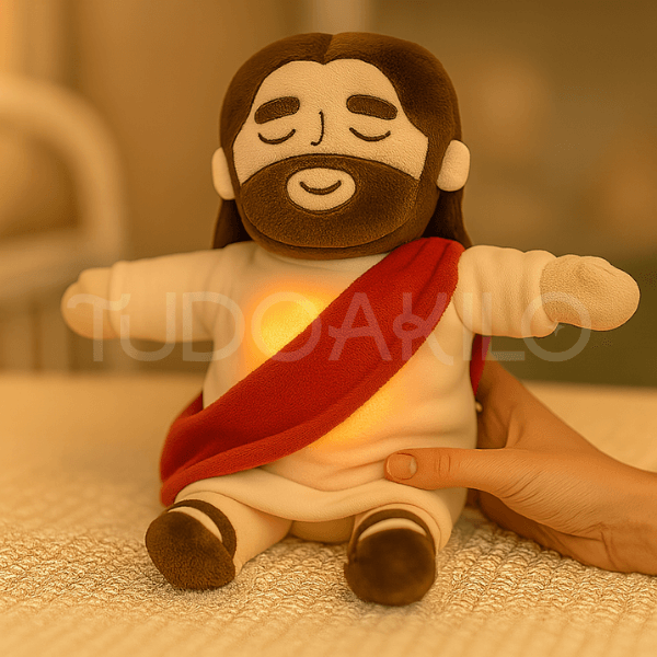 Boneco Menino Jesus Que Respira