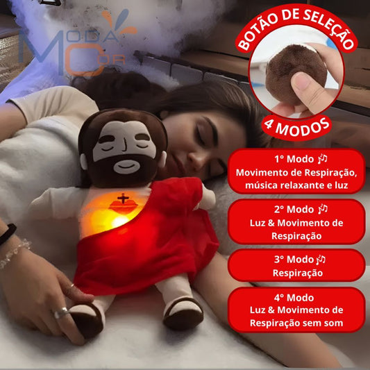 Boneco Menino Jesus Que Respira